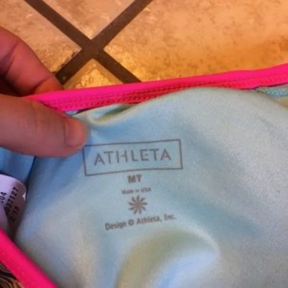 Athleta one piece cut-out monokini swim suit - Picture 3 of 4